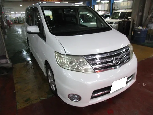 ＃C25セレナ　エアコン修理　エアコン冷えない　佐賀県・小城市・協和自動車