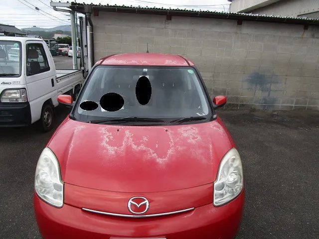 ＃ベリーサ　酷い日焼け！ルーフ塗装でピカピカ　佐賀県・小城市・協和自動車