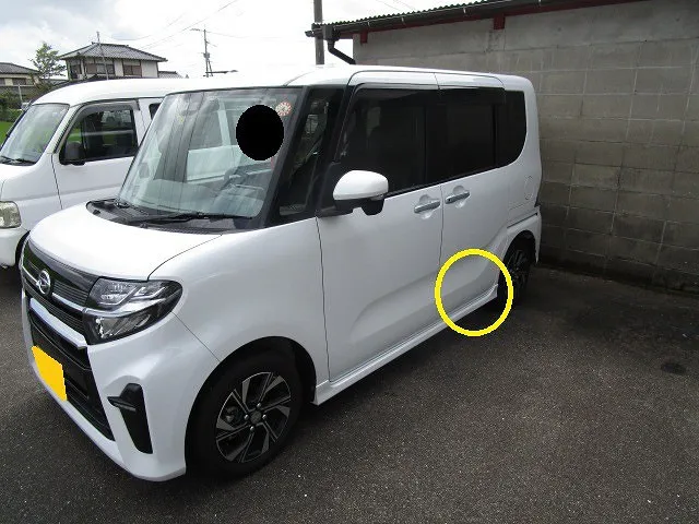 #LA650Sタント　側面定番修理！傷も無かった事に