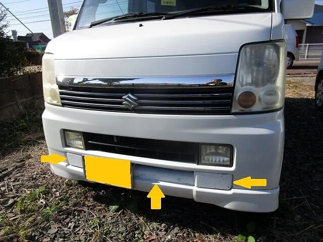 ＃エブリィワゴン　残念なDIY塗装をプロが手直し