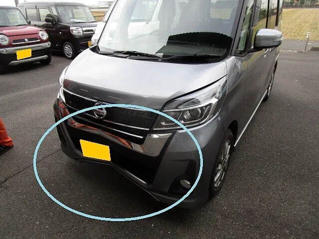 ＃デイズルークス　バンパーコツリで手痛い出費です