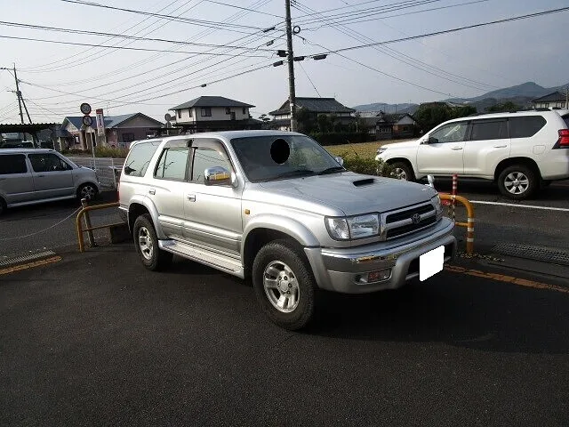 #ハイラックスサーフ　T-BELTサイン点灯！タイミングベルトを替えます