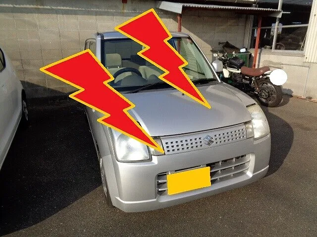 ＃スズキ　アルト　ホーン鳴りやまない？