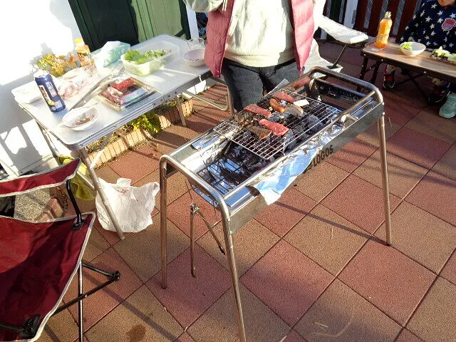 ＃ブログ２０２２年2月12日　　　　BBQ？屋外焼肉です