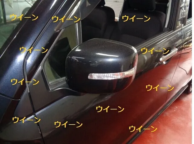 MH34SワゴンR　ミラー格納出来ない！修理を試みますが・・