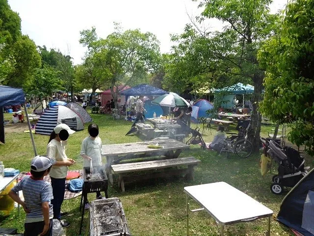 ２０２２年5月9日　　　　　　公園でバーベキュー