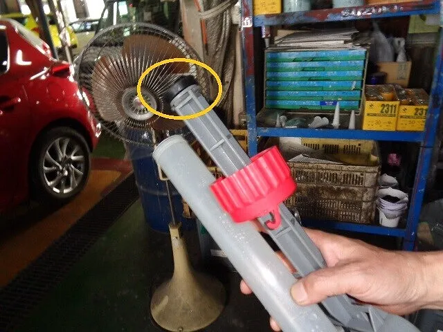 圧力の上がらない噴霧器・・パッキン復活の裏技