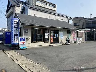 新車市場京都店　ステーションアイタス外観