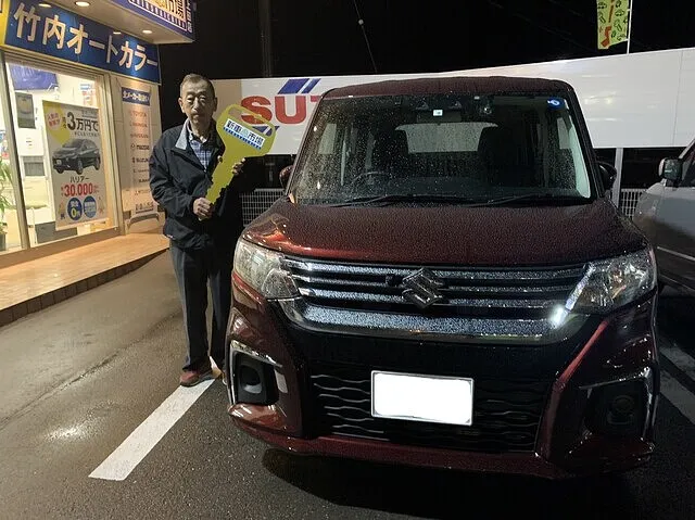 上田市のT様に新車のSUZUKI・ソリオを納車いたしました！