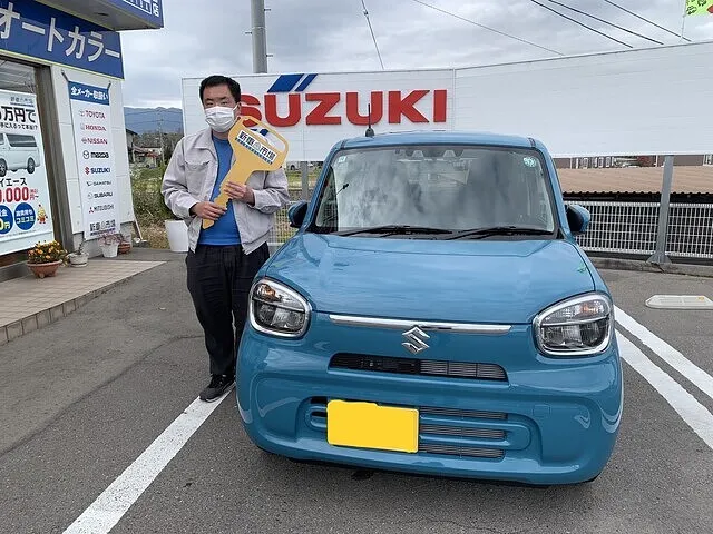 上田市のM様に新車のスズキ・アルトを納車いたしました！
