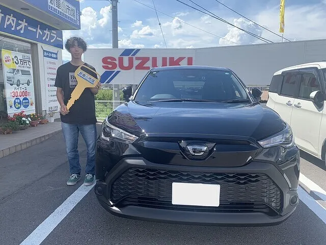 上田市のO様に新車のトヨタ・カローラクロスを納車いたしました！