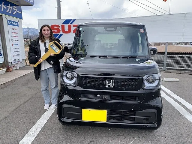 上田市のM様に新車のホンダ・NBOXを納車いたしました！