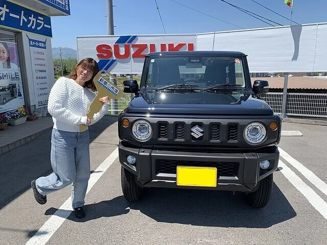 東御市のM様に新車のスズキ・ジムニーを納車いたしました！