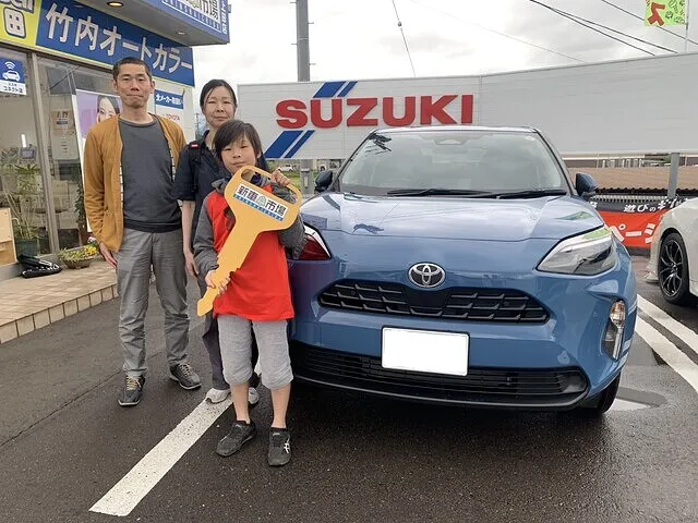上田市のU様に新車のトヨタ・ヤリスクロスを納車いたしました！