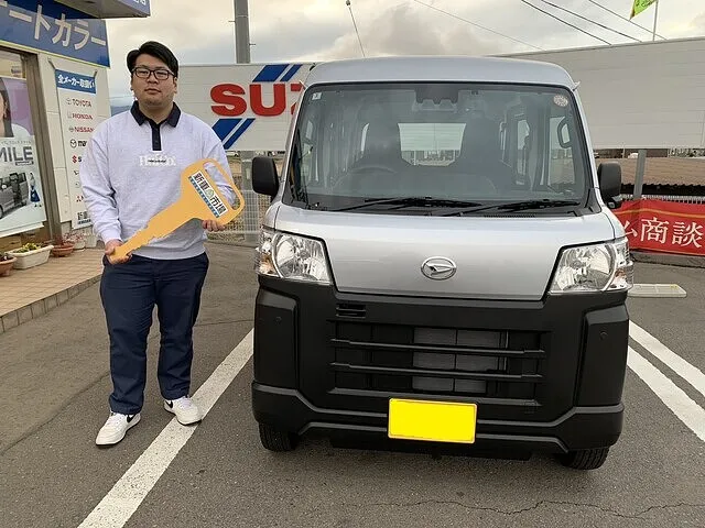 上田市のH様に新車のダイハツ・ハイゼットを納車いたしました！