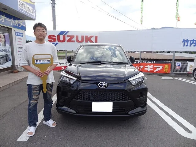 上田市のＳ様に新車のトヨタ・ライズを納車いたしました！