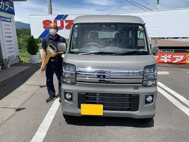 上田市のK様に新車のエブリィを納車いたしました！