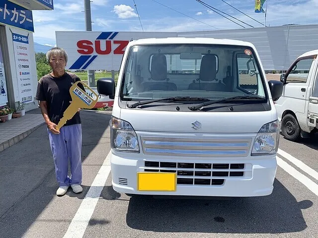 上田市のK様に新車のスズキ・キャリィを納車いたしました！
