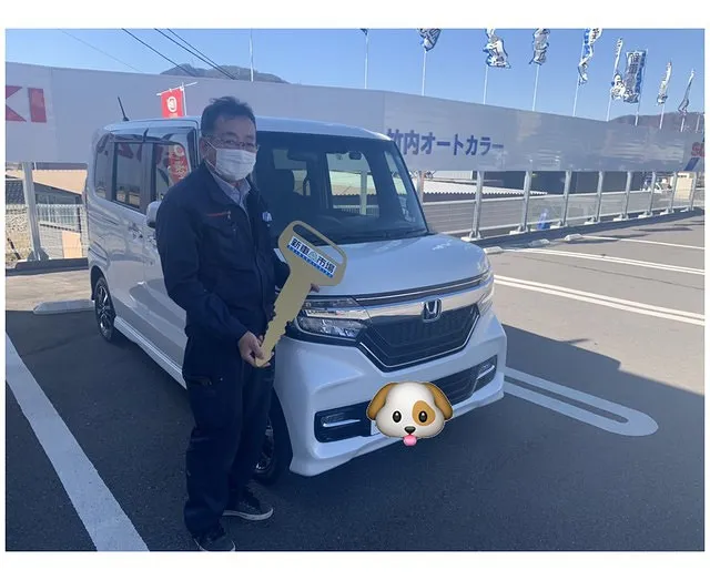上田市のS様に新車のホンダ・N-BOXを納車させていただきました！
