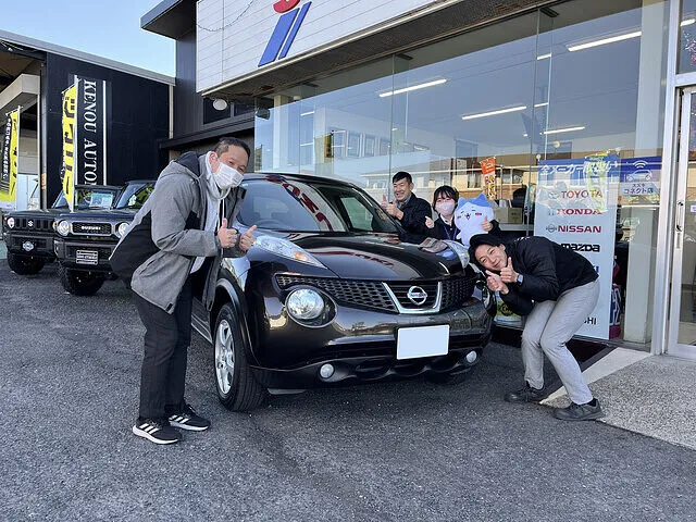 納車式　日産 ジューク｜水戸市　車販売