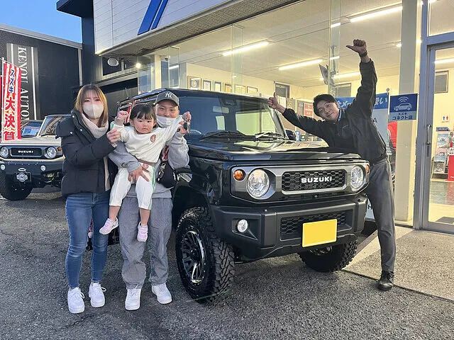 納車式　スズキ ジムニー カスタムコンプリートカー｜水戸市　カスタム車販売