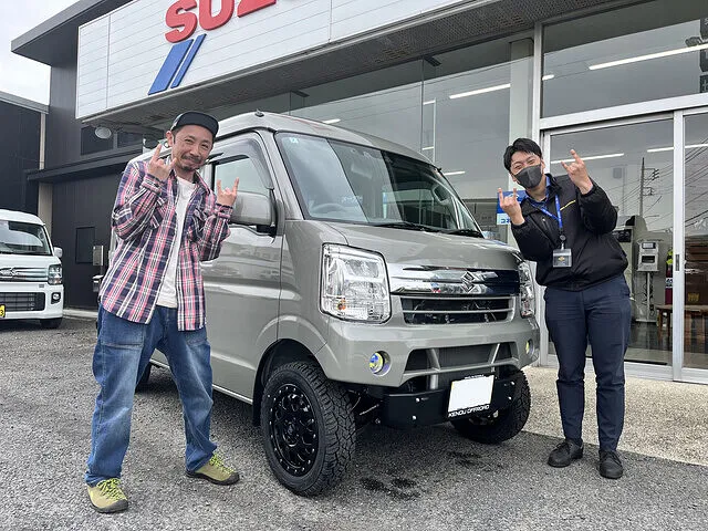 スズキ エブリイ カスタムコンプリートカー製作　35mリフトアップサスペンション取付など｜水戸市　カスタム車販売