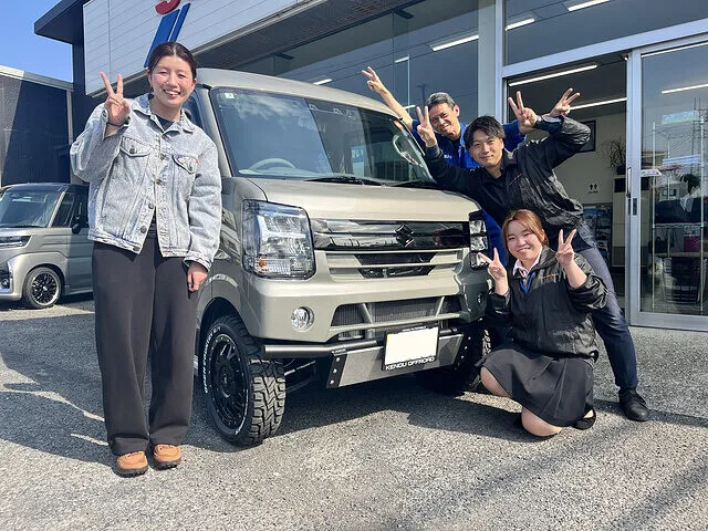 【2025年5月】納車式　スズキ エブリイ カスタムコンプリートカー｜水戸市　カスタム車販売