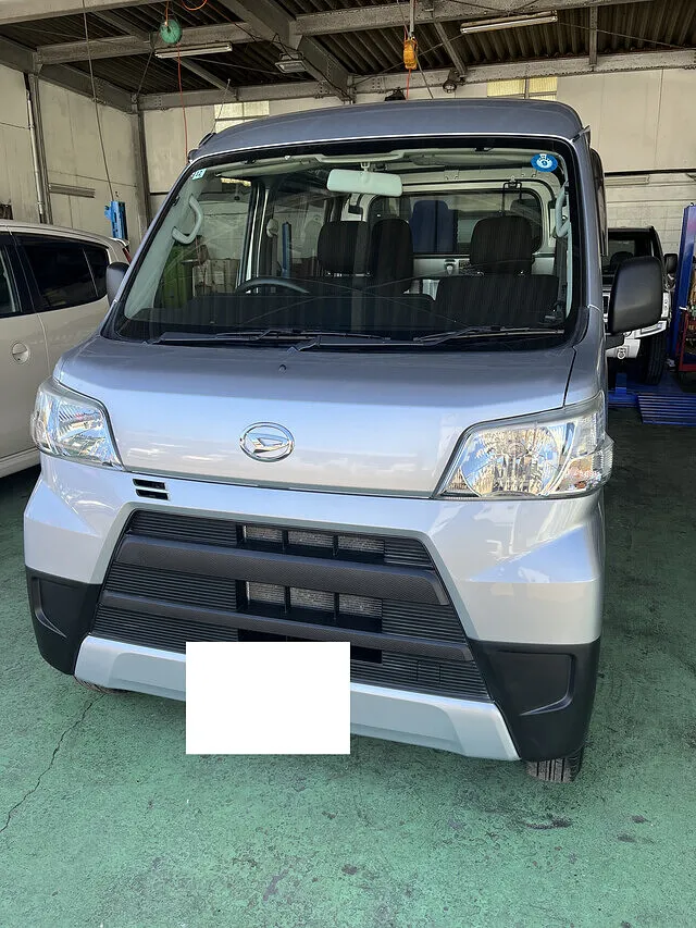 那須塩原市 タイヤ交換 ハイゼットカーゴ 車修理