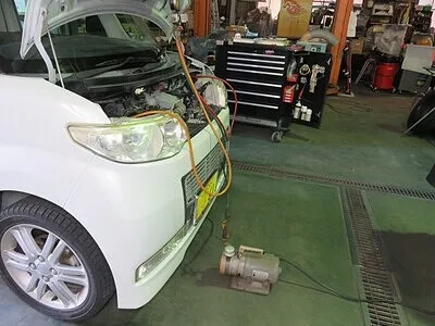 呉市 エアコン配管クリーニング ダイハツ タント L375S 呉市 エアコン配管クリーニング ダイハツ タント L375S