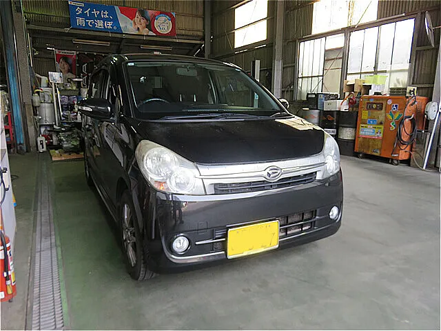 呉市　リヤ・ハブベアリング交換　ダイハツ　ミラ　L275S