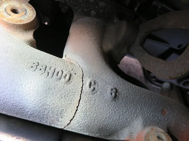 呉市　エキゾースト・マニホールド交換　スズキ　エブリィ