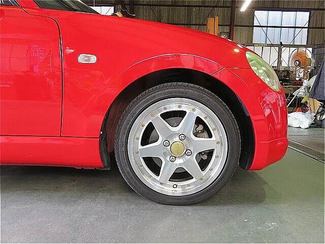 呉市　スタビライザー・ブッシュ交換　ダイハツ コペン　L880K