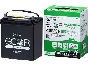 GSユアサ バッテリー ECO.R STANDARD EC-40B19L エコ…