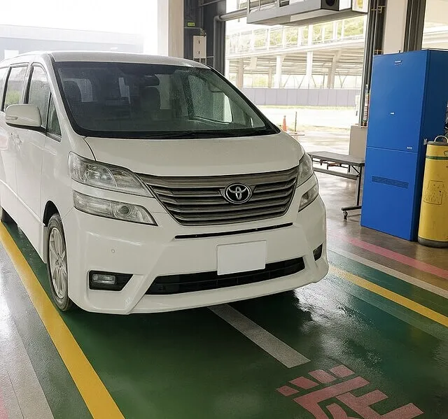 トヨタ ヴェルファイア　車検　引取納車無料　費用：１９，８００円（税込）│品川区東品川　車検・整備