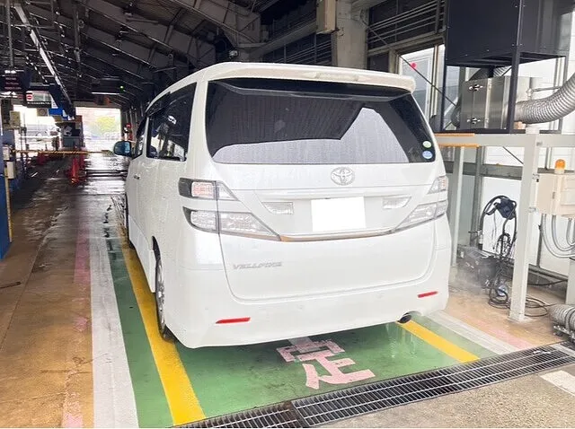 トヨタ ヴェルファイア　車検　引取納車無料　費用：１９，８００円（税込）│品川区東品川　車検・整備