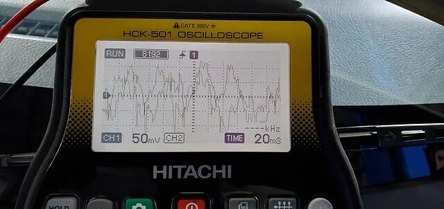沖縄　バッテリーランプ点灯修理　ムーヴ
