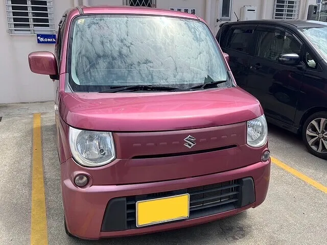 沖縄　MRワゴンABSランプ点灯修理　車検南城市