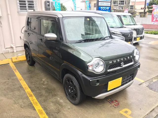 沖縄 ハスラー（ＭＲ41Ｓ）ヘッドランプリコール整備 南城市 シロマッハＣａｒｓ