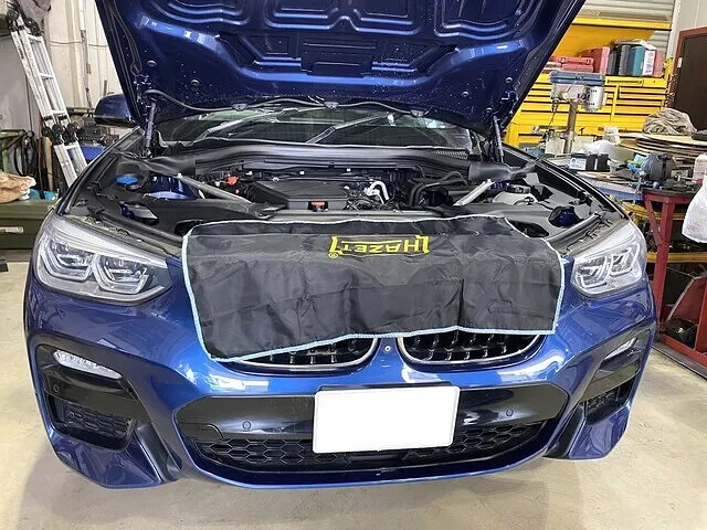 BMW X3 エンジンがかからない　任意保険レッカーサービス入庫