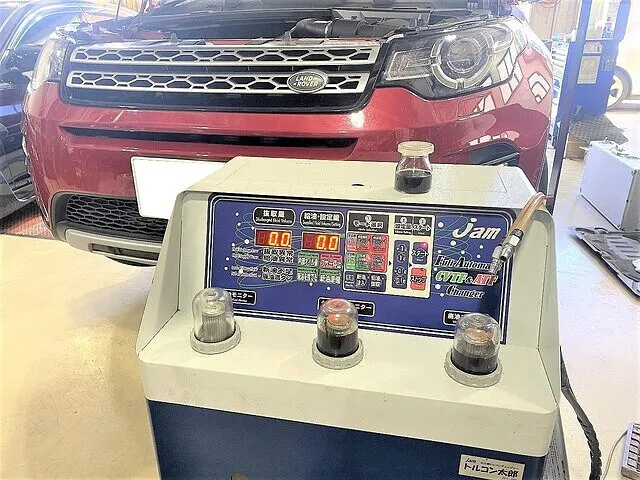 ディスカバリースポーツ トルコン太郎ATF圧送交換