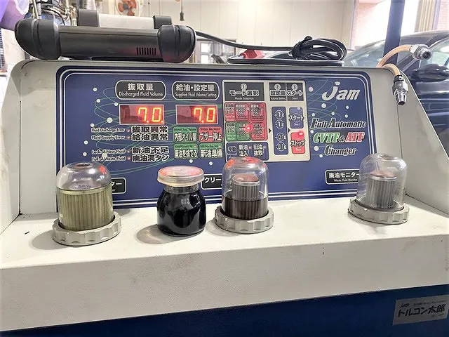 DCTオイル圧送交換 トルコン太郎 ボルボV60 東京 三鷹