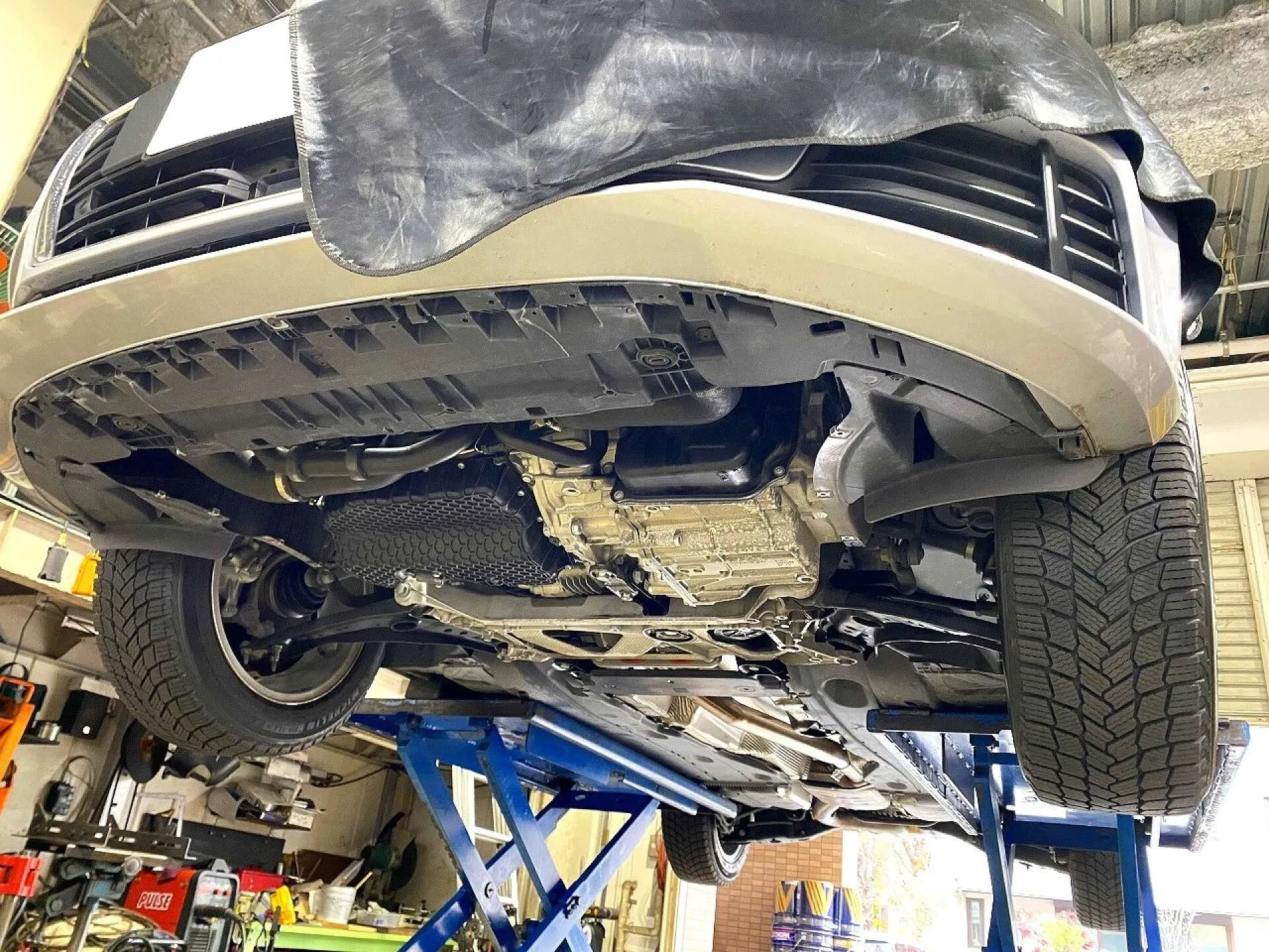 audi TTクワトロハルデックス オイル フィルター