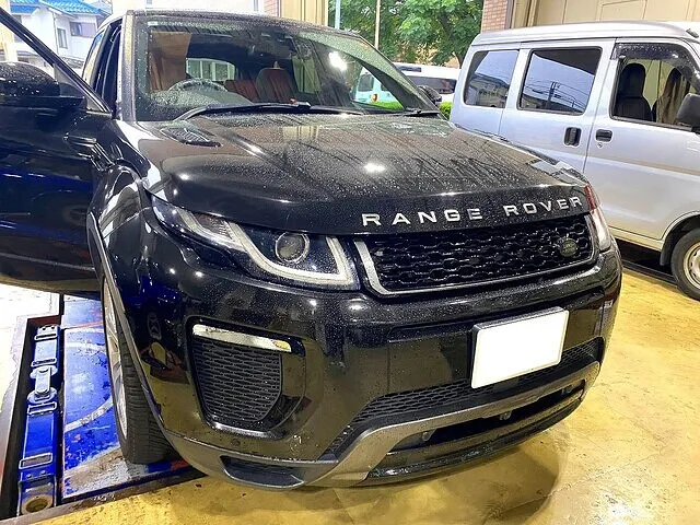 バッテリー持ち込み交換　レンジローバー  イヴォーク　LV2XB