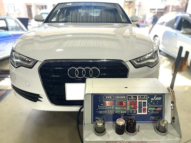 AT型式0B5施工事例　トルコン太DSGオイル圧送交換