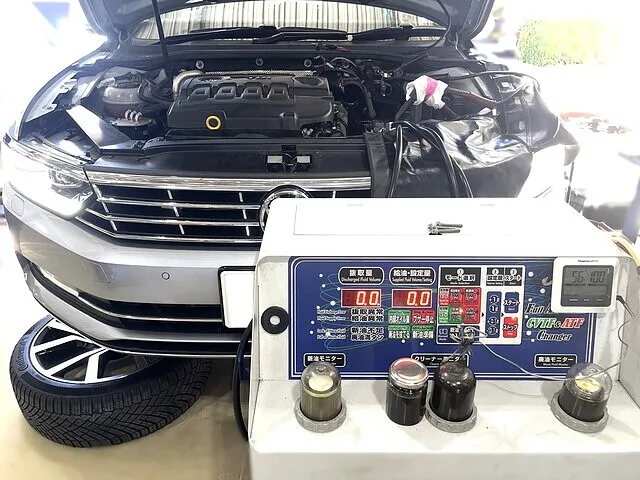 AT型式DQ250　トルコン太郎DSG圧送交換　VW施工事例