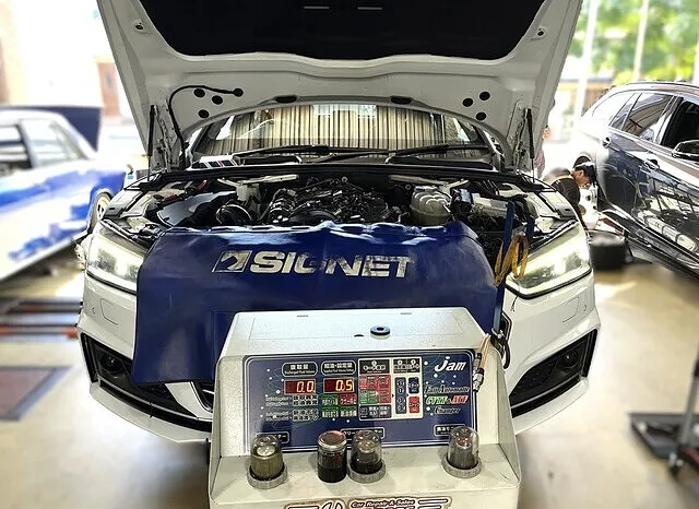 AT型式0CK　トルコン太郎DSG圧送交換　アウディ事例