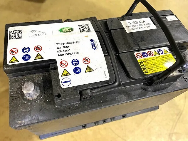 レンジローバーイヴォーク バッテリー持ち込み交換とBMSリセット