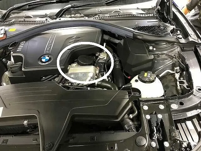 BMW320i エンジンオイル・オイルフィルター交換 東京 三鷹