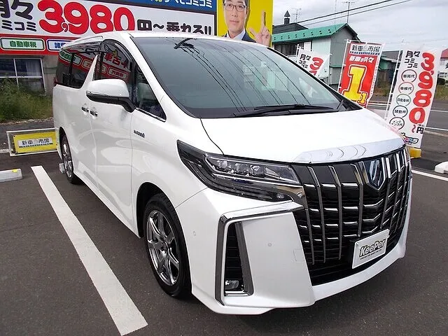 長沼町　コーティング　エコダイヤキーパー　トヨタ　アルファード　事例