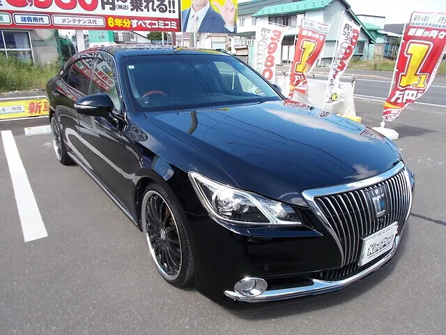 岩見沢市　コーティング　エコダイヤキーパー　トヨタ　クラウンマジェスタ　事例